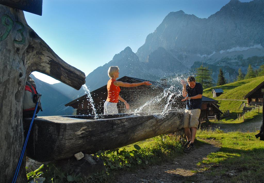 Bio-Holzhaus Und Landhaus Heimat รัมเซา อัม ดาคชไตน์ ภายนอก รูปภาพ