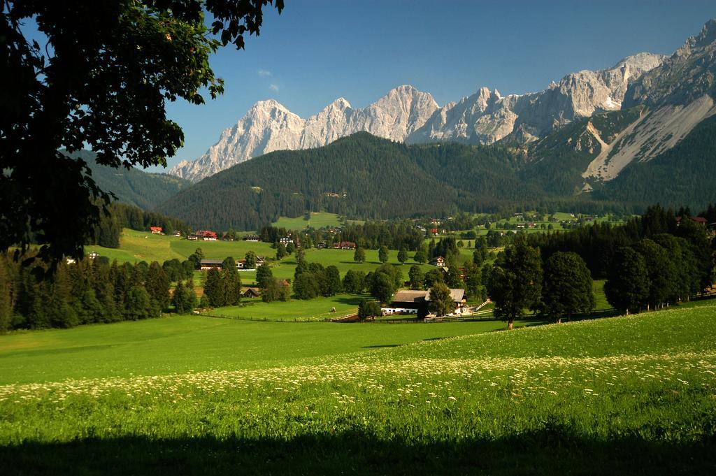 Bio-Holzhaus Und Landhaus Heimat รัมเซา อัม ดาคชไตน์ ภายนอก รูปภาพ