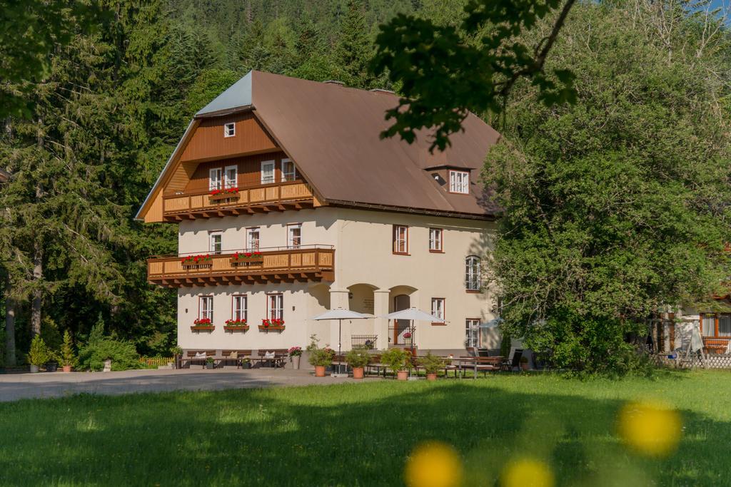 Bio-Holzhaus Und Landhaus Heimat รัมเซา อัม ดาคชไตน์ ภายนอก รูปภาพ