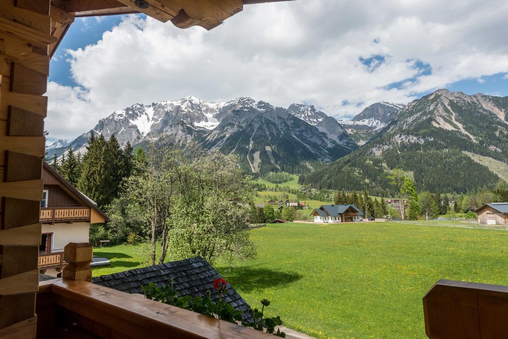 Bio-Holzhaus Und Landhaus Heimat รัมเซา อัม ดาคชไตน์ ภายนอก รูปภาพ